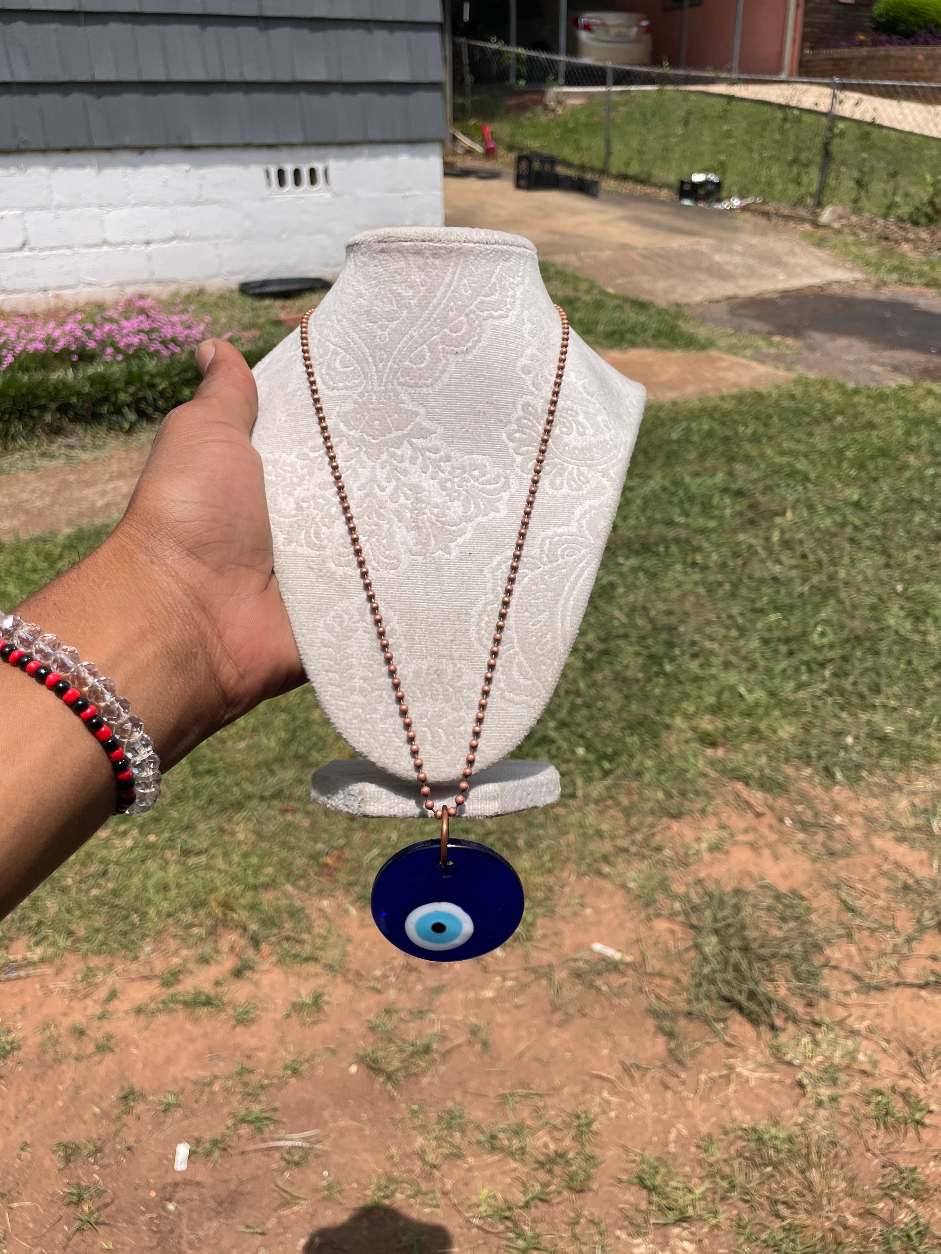 Large Evil Eye Necklace