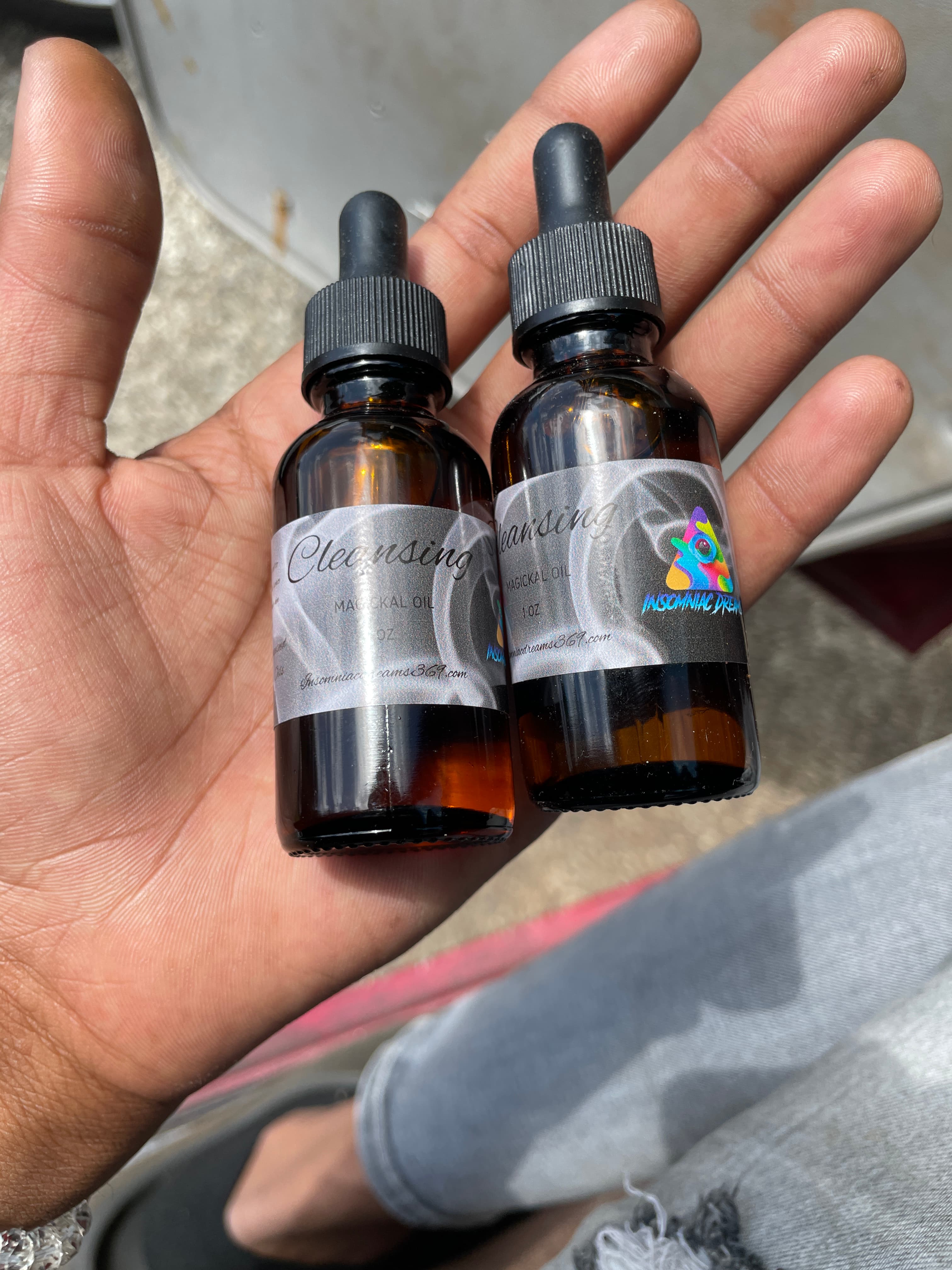 Cleansing Magickal Oil